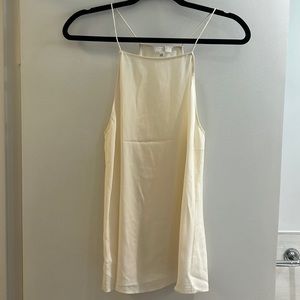 Aritzia /Wilfred silk ivory tank